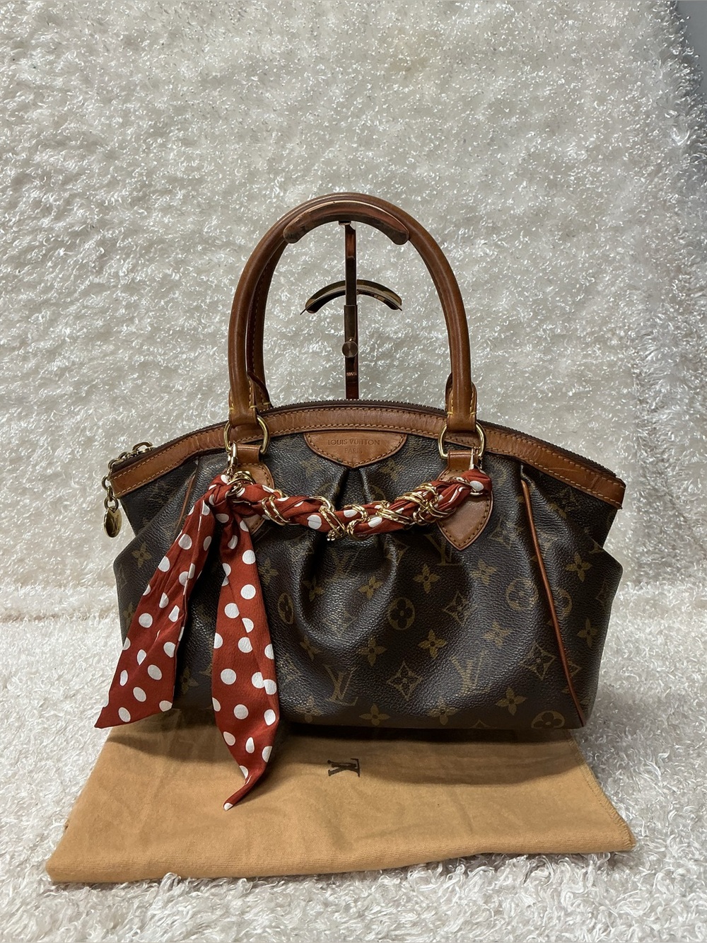 Authentic Louis Vuitton Monogram Tivoli PM Handbag